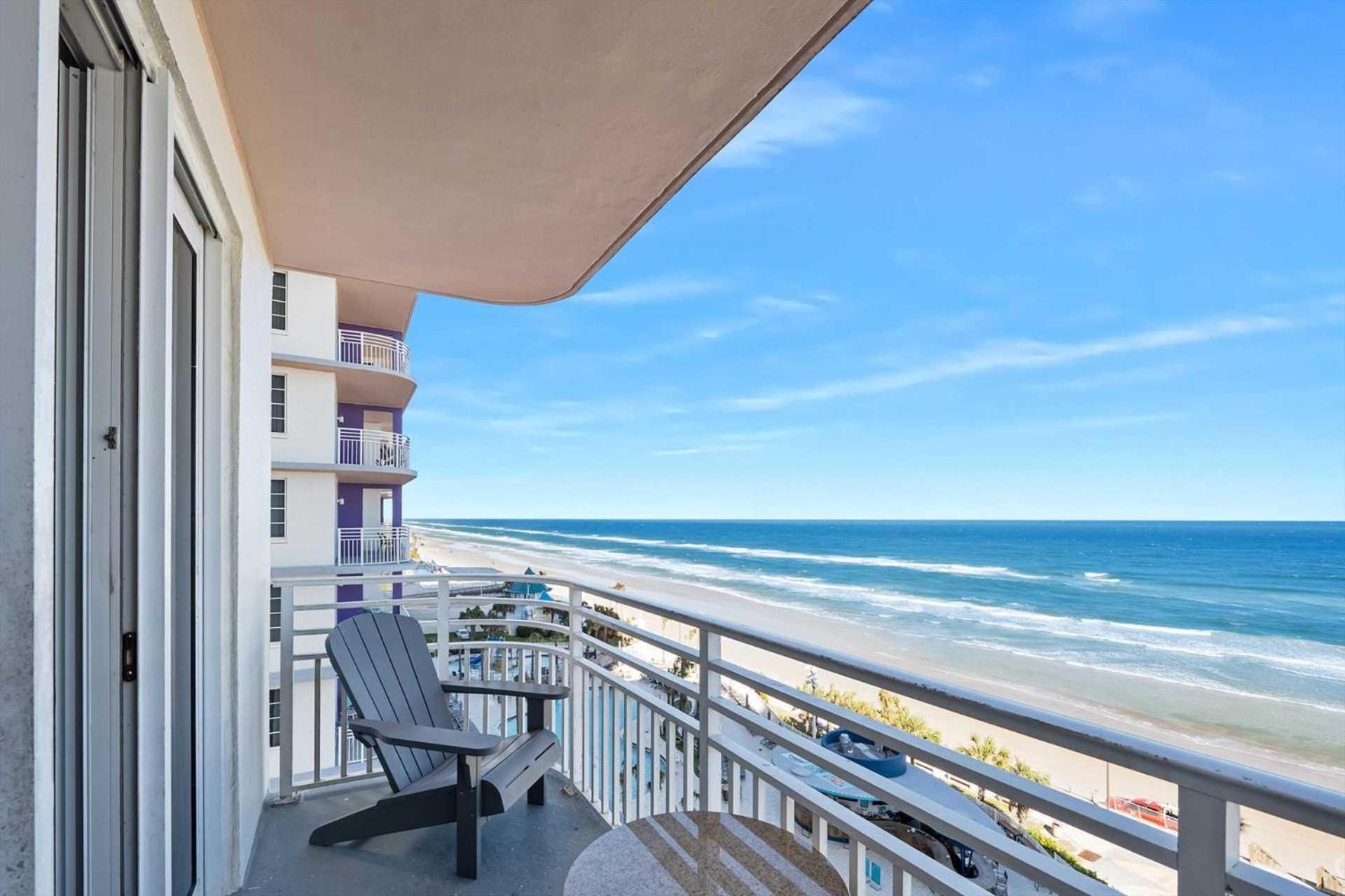 Luxury 8Th Floor 2 Bedroom Condo Direct Oceanfront Wyndham Ocean Walk Resort Daytona Beach | 801 מראה חיצוני תמונה