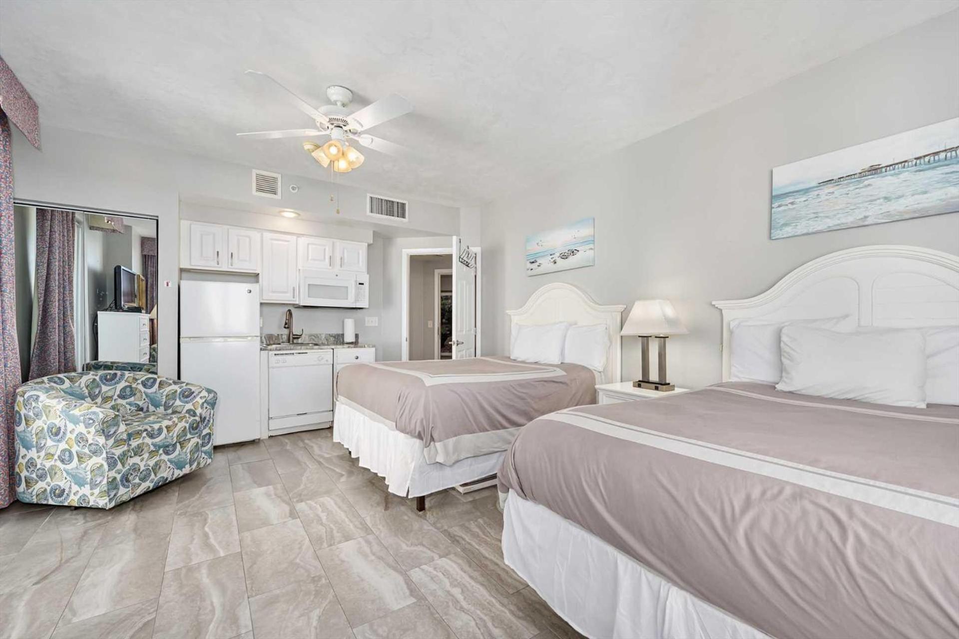 Luxury 8Th Floor 2 Bedroom Condo Direct Oceanfront Wyndham Ocean Walk Resort Daytona Beach | 801 מראה חיצוני תמונה
